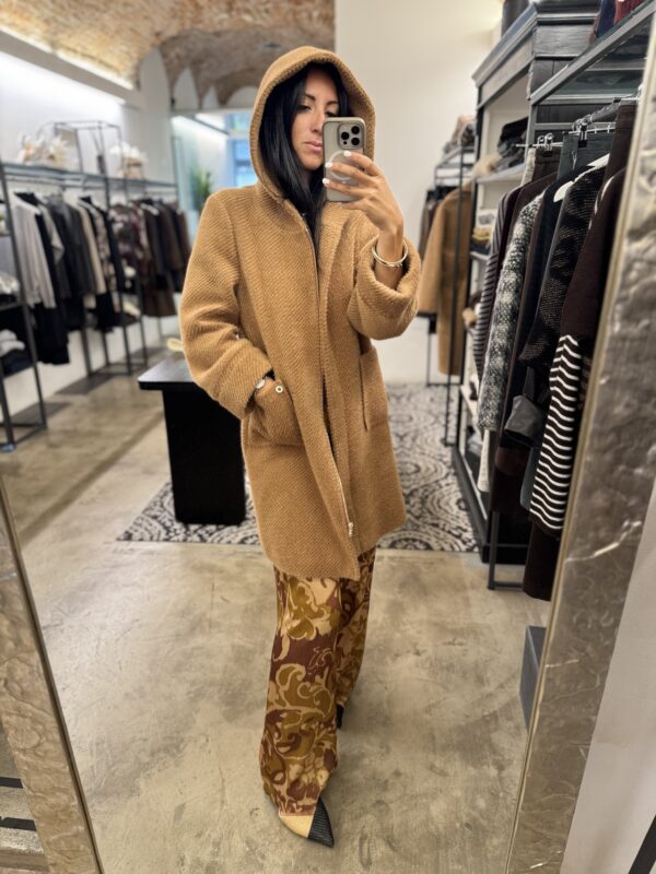 Cappotto con zip 3