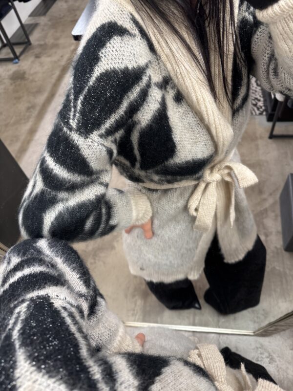 Cardigan jacquard 3