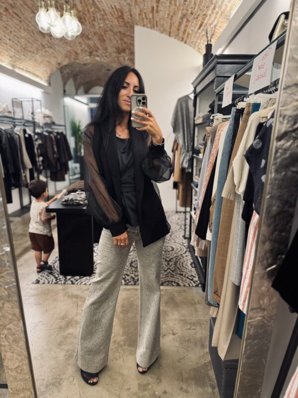 Giacca maniche organza 1
