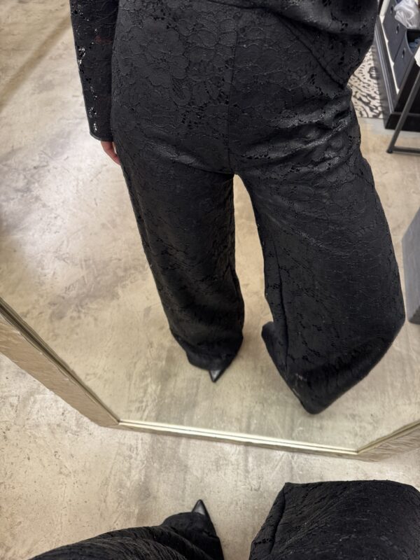 Pantalone pizzo spalmato 3