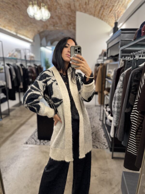 Cardigan jacquard 1