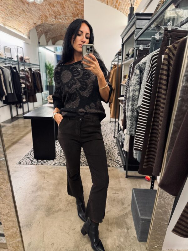 Pantalone velluto trombetta 1