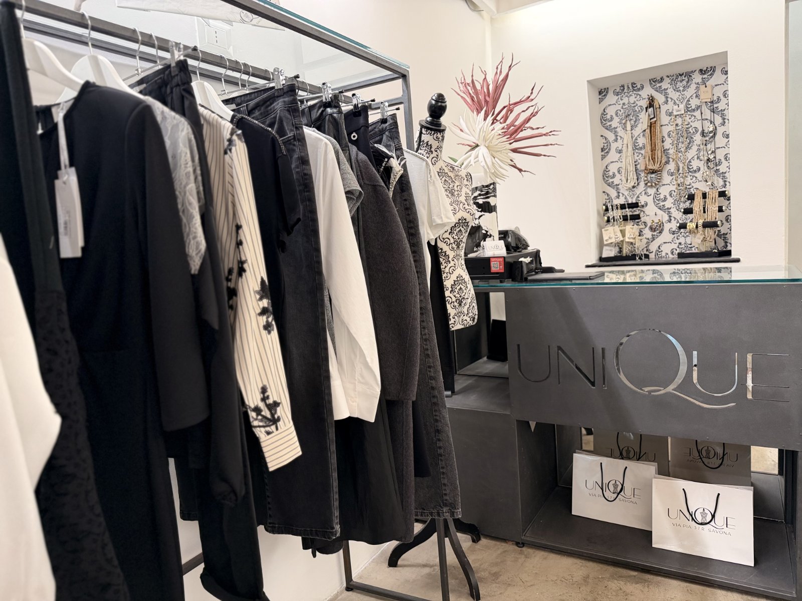La boutique UNIQUE a Savona