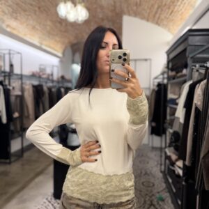 I marchi che scegliamo 6 Maglia pizzo fondo