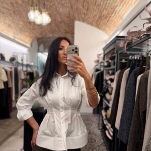 Camicia pieghe