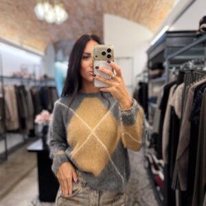 Maglia intarsio