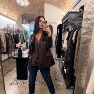 Jeans con risvoltino